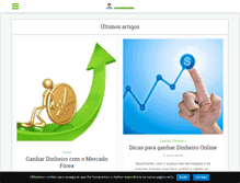 Tablet Screenshot of onlinedinheiro.com